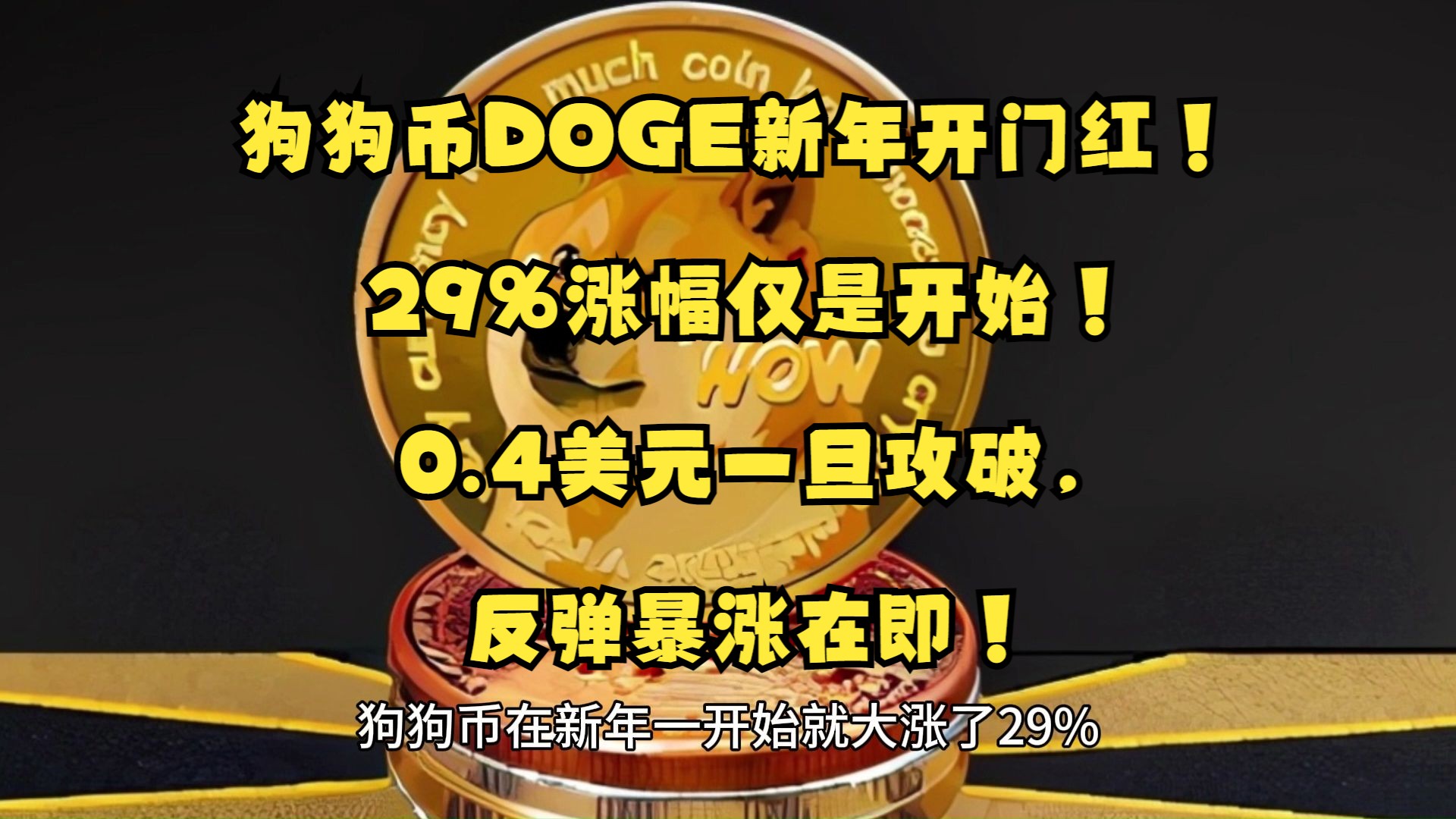 专家称狗狗币将在年底冲破1.87美元，引发引发关注